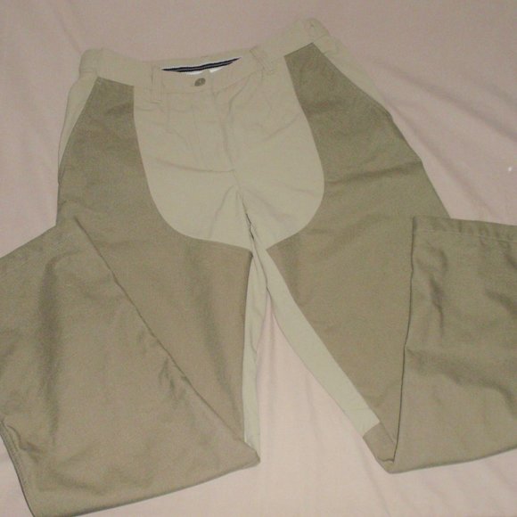 L.L. Bean Pants - L.L Bean Riding Pants Women’s Size 8 Equestrian Horse  271011  Canvas Tan Brown